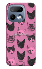 Pink Cats Realme 16 Pro 5G Back Cover