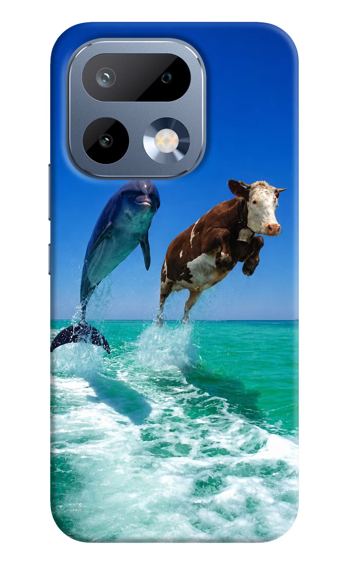 Dolphin vs Cow Realme 16 Pro 5G Back Cover