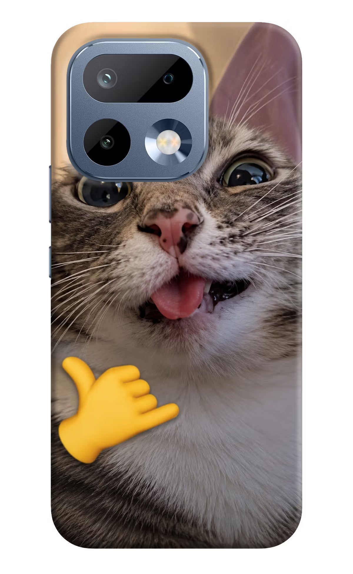 Silly Cat Call Realme 16 Pro 5G Back Cover