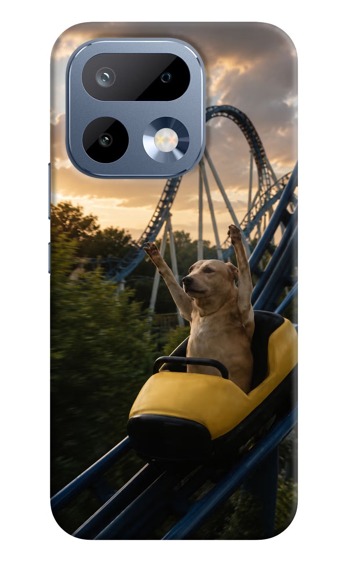 Rollercoaster Dog Realme 16 Pro 5G Back Cover