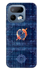 Koi Blue Realme 16 Pro 5G Hard Case Back Cover by Casekaro