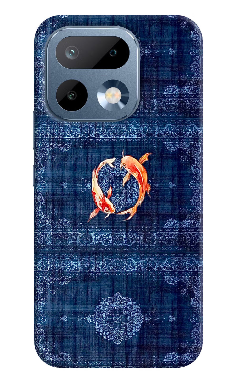 Koi Blue Realme 16 Pro 5G Back Cover, Hard case