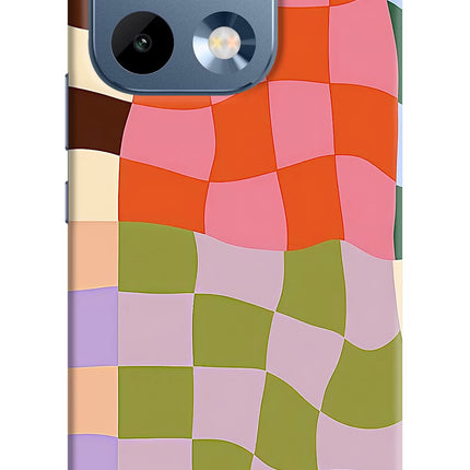 Wavy Grid Realme 16 Pro 5G Hard Case Back Cover by Casekaro