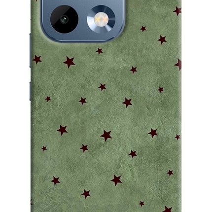 Green Stars Realme 16 Pro 5G Hard Case Back Cover by Casekaro