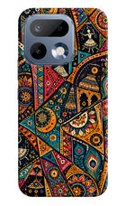 Folk Print Realme 16 Pro 5G Hard Case Back Cover by Casekaro