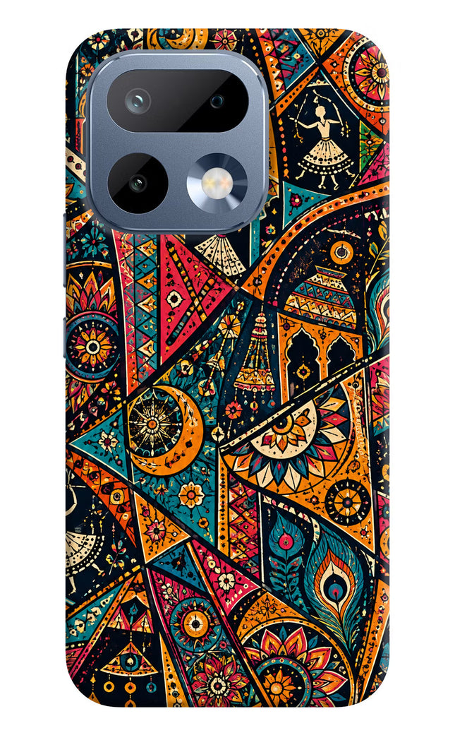 Folk Print Realme 16 Pro 5G Hard Case Back Cover by Casekaro