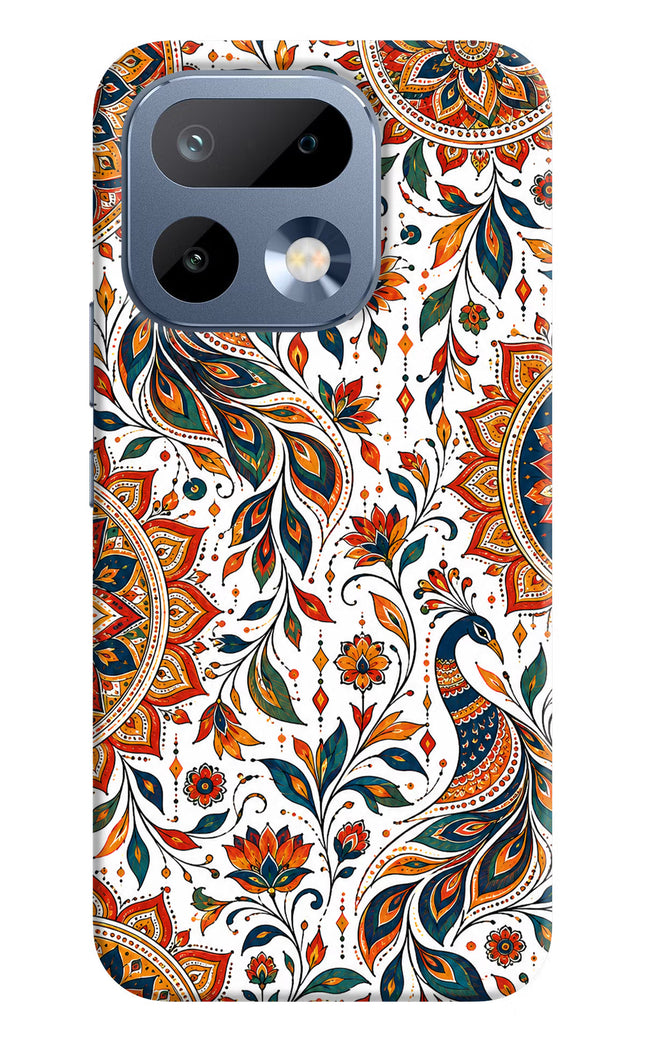 White Mayura Realme 16 Pro 5G Hard Case Back Cover by Casekaro