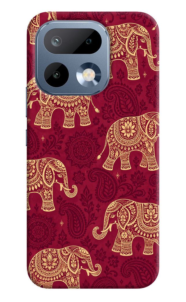 Maroon Elephant Realme 16 Pro 5G Hard Case Back Cover by Casekaro