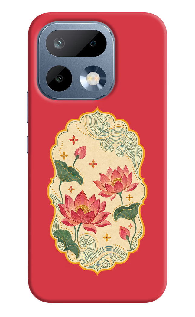 Pink Lotus Realme 16 Pro 5G Hard Case Back Cover by Casekaro