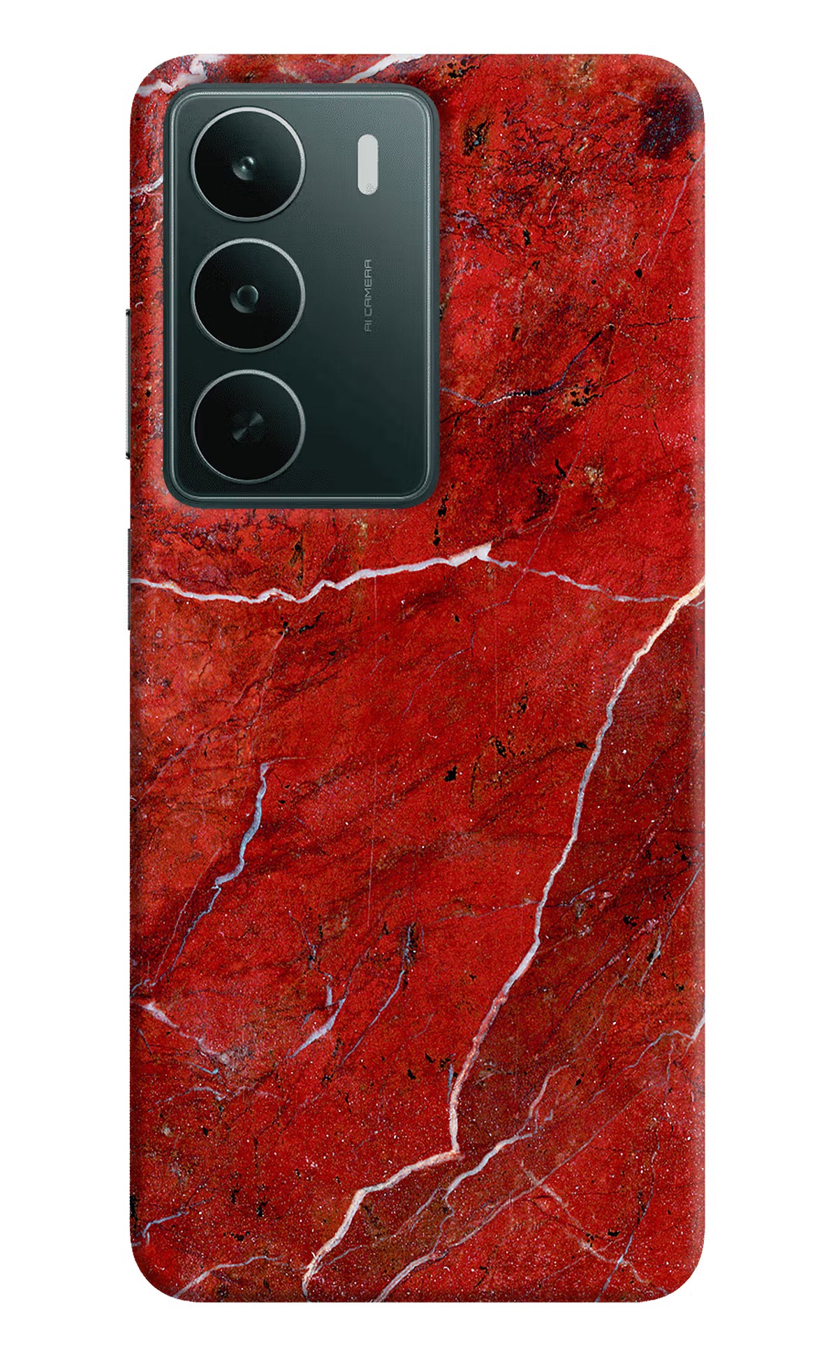 Red Marble Design Realme C75 5G Back Cover