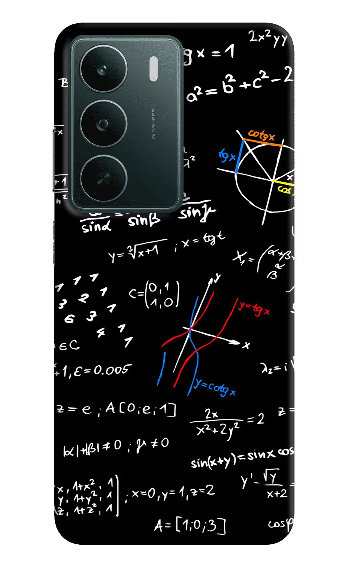 Mathematics Formula Realme C75 5G Back Cover