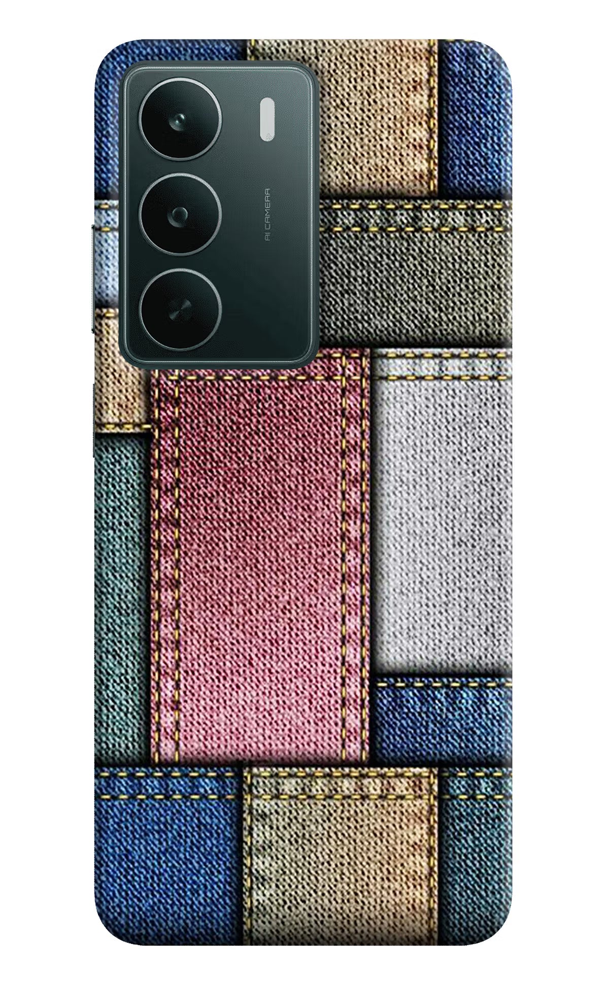 Multicolor Jeans Realme C75 5G Back Cover