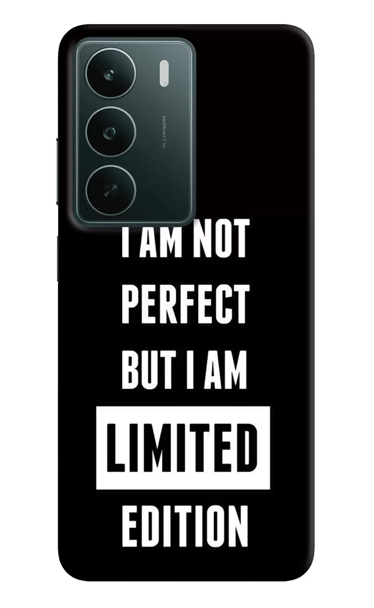 I Am Not Perfect But I Am Limited Edition Realme C75 5G Back Cover