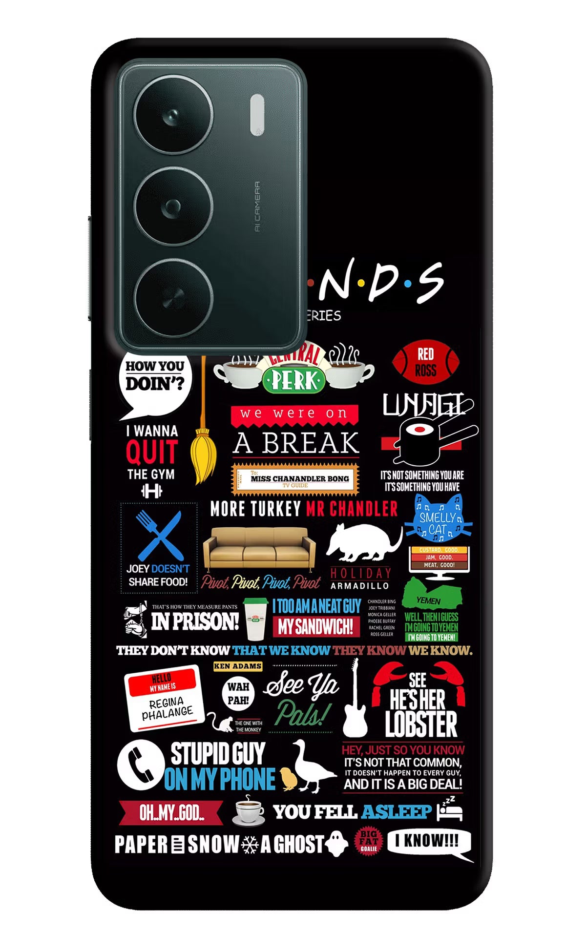 FRIENDS Realme C75 5G Back Cover