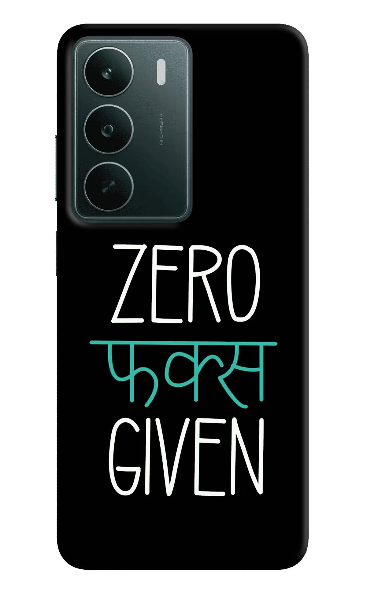 Zero Fucks Given Realme C75 5G Back Cover