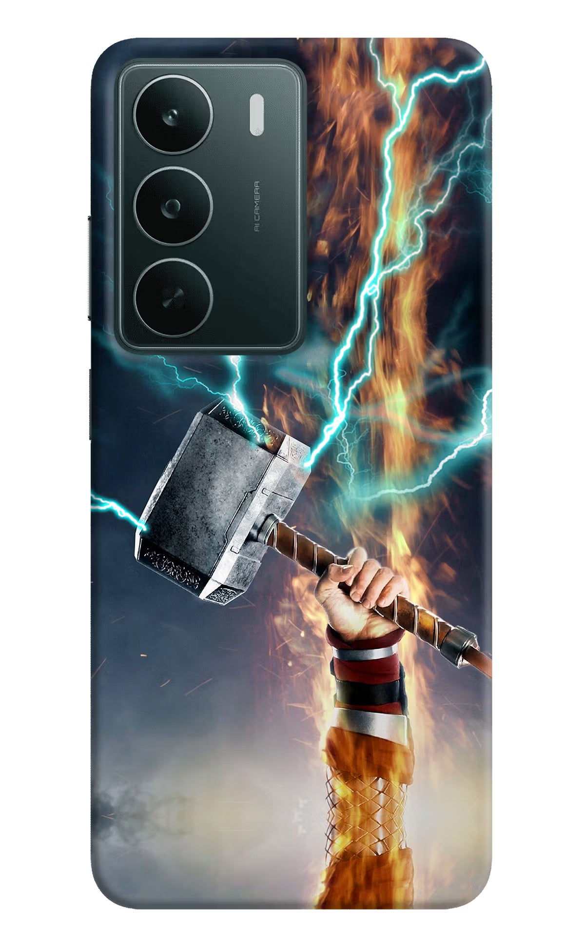 Thor Hammer Mjolnir Realme C75 5G Back Cover