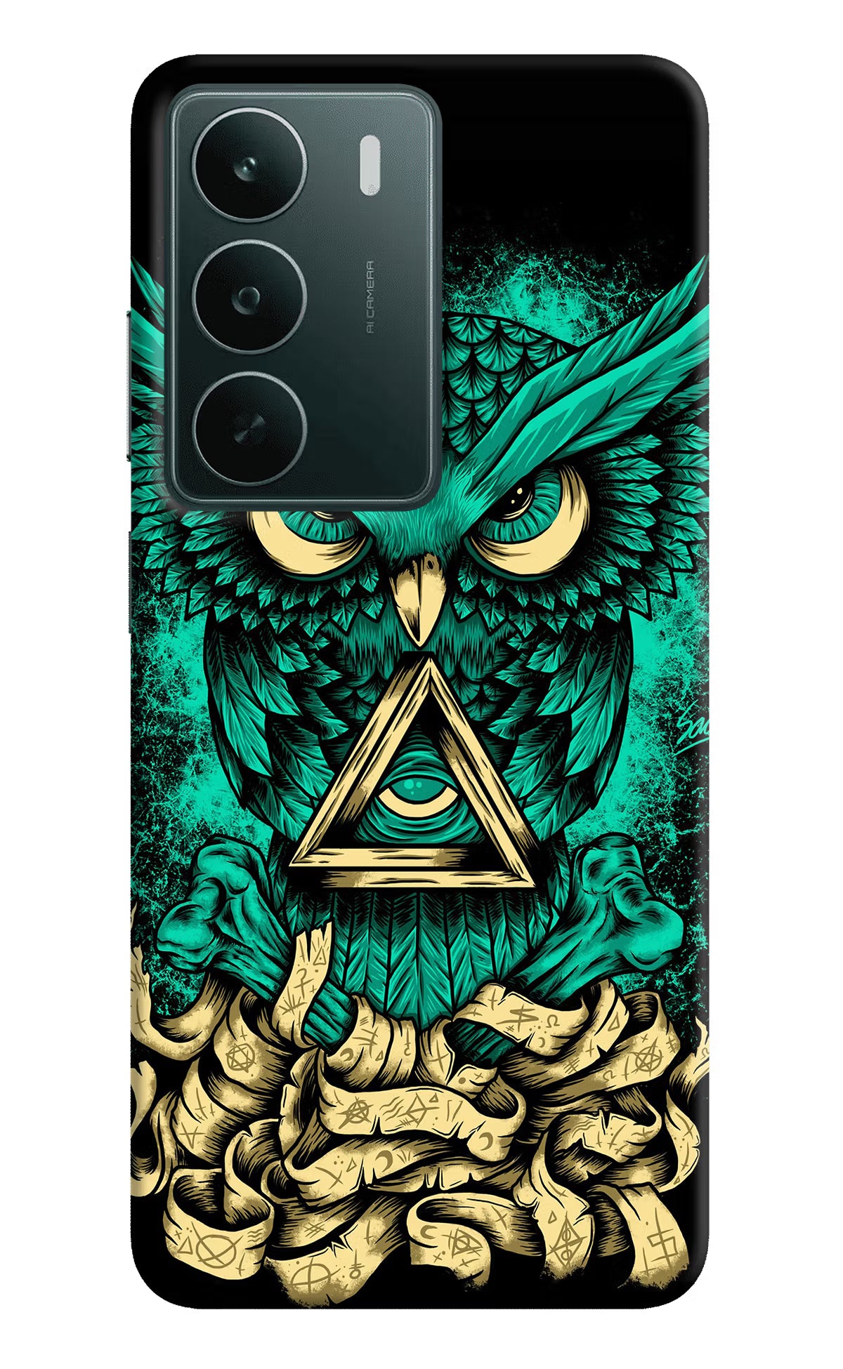 Green Owl Realme C75 5G Back Cover