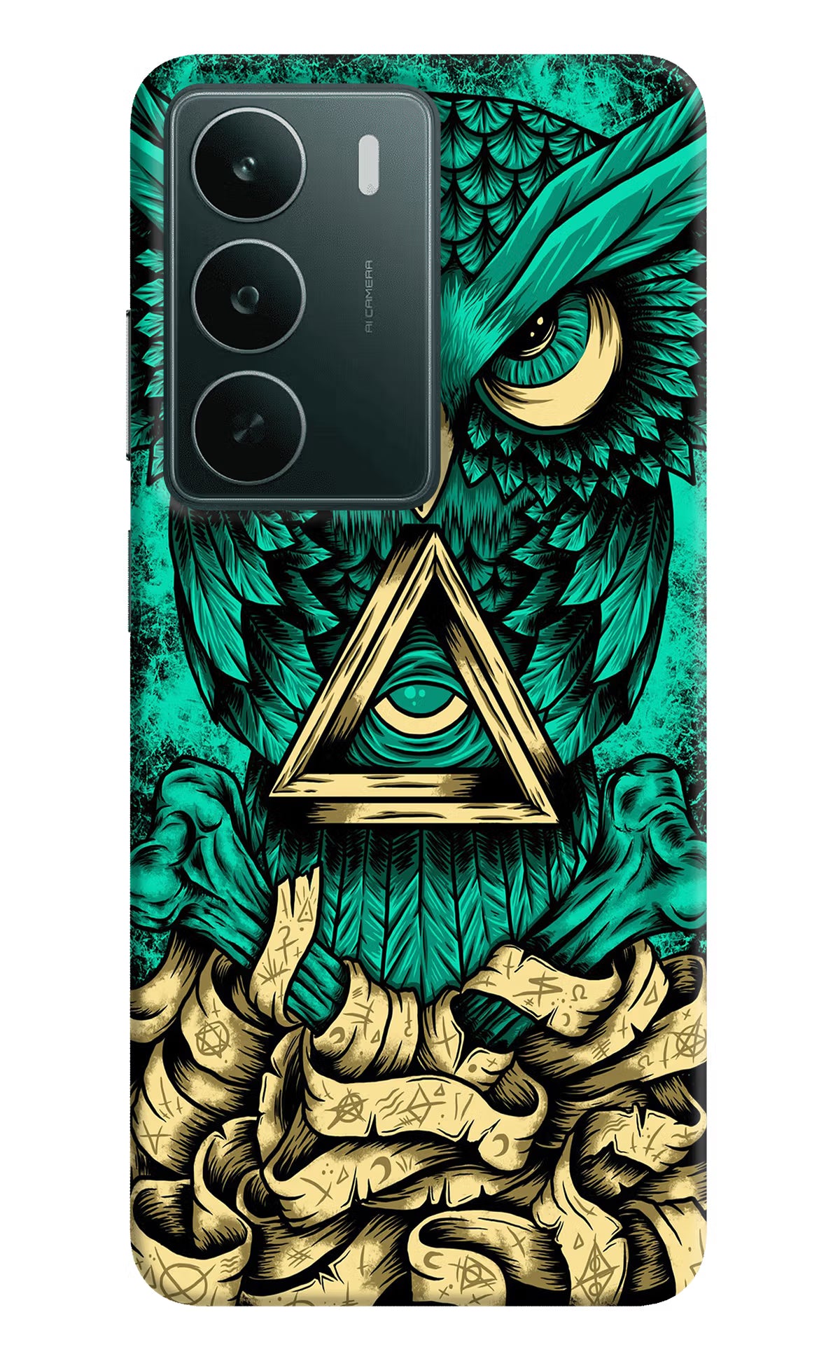 Green Owl Realme C75 5G Back Cover
