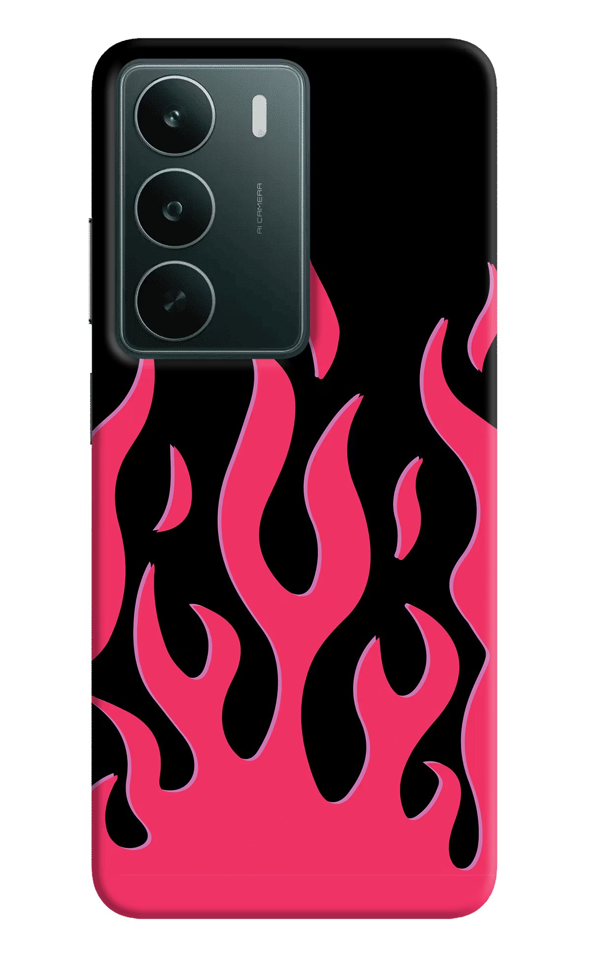 Fire Flames Realme C75 5G Back Cover