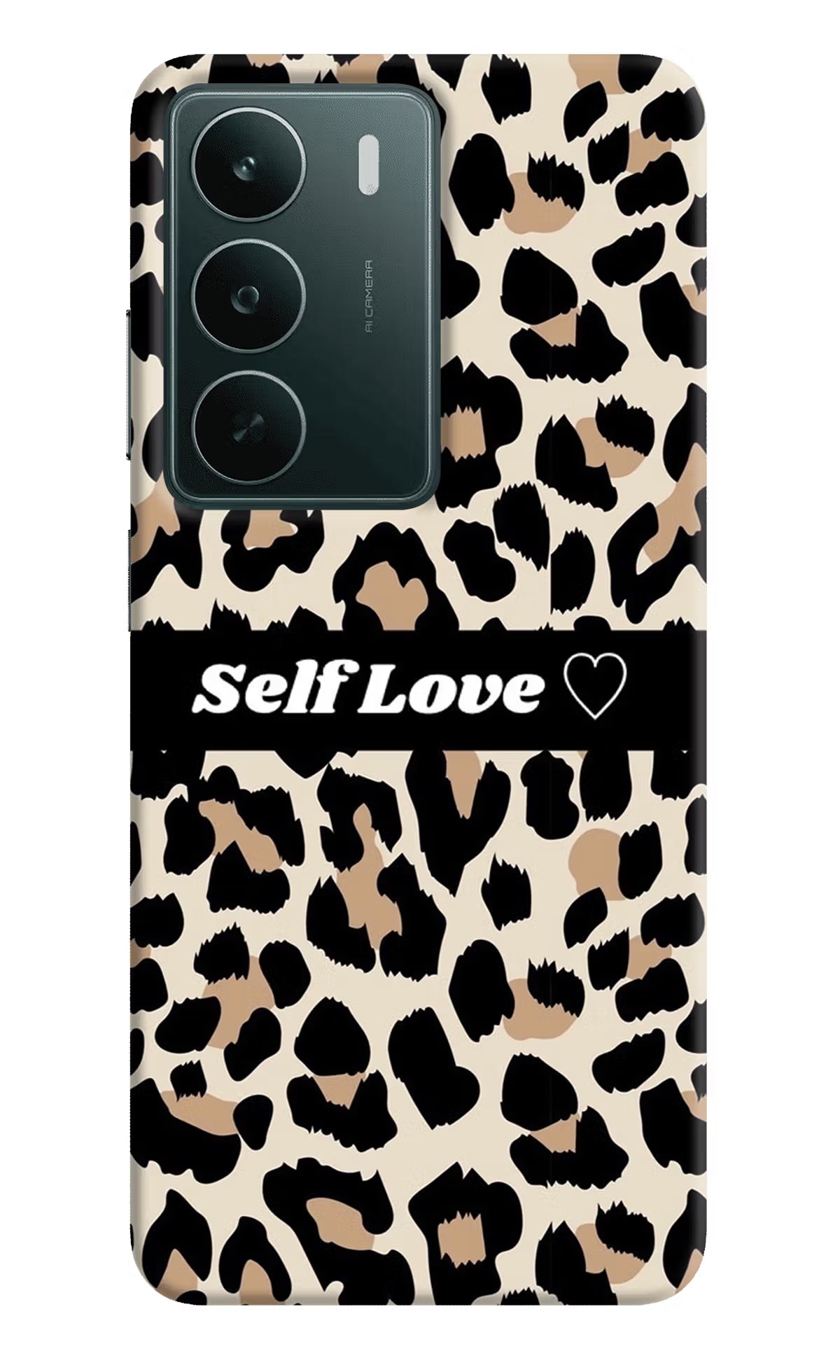 Leopard Print Self Love Realme C75 5G Back Cover