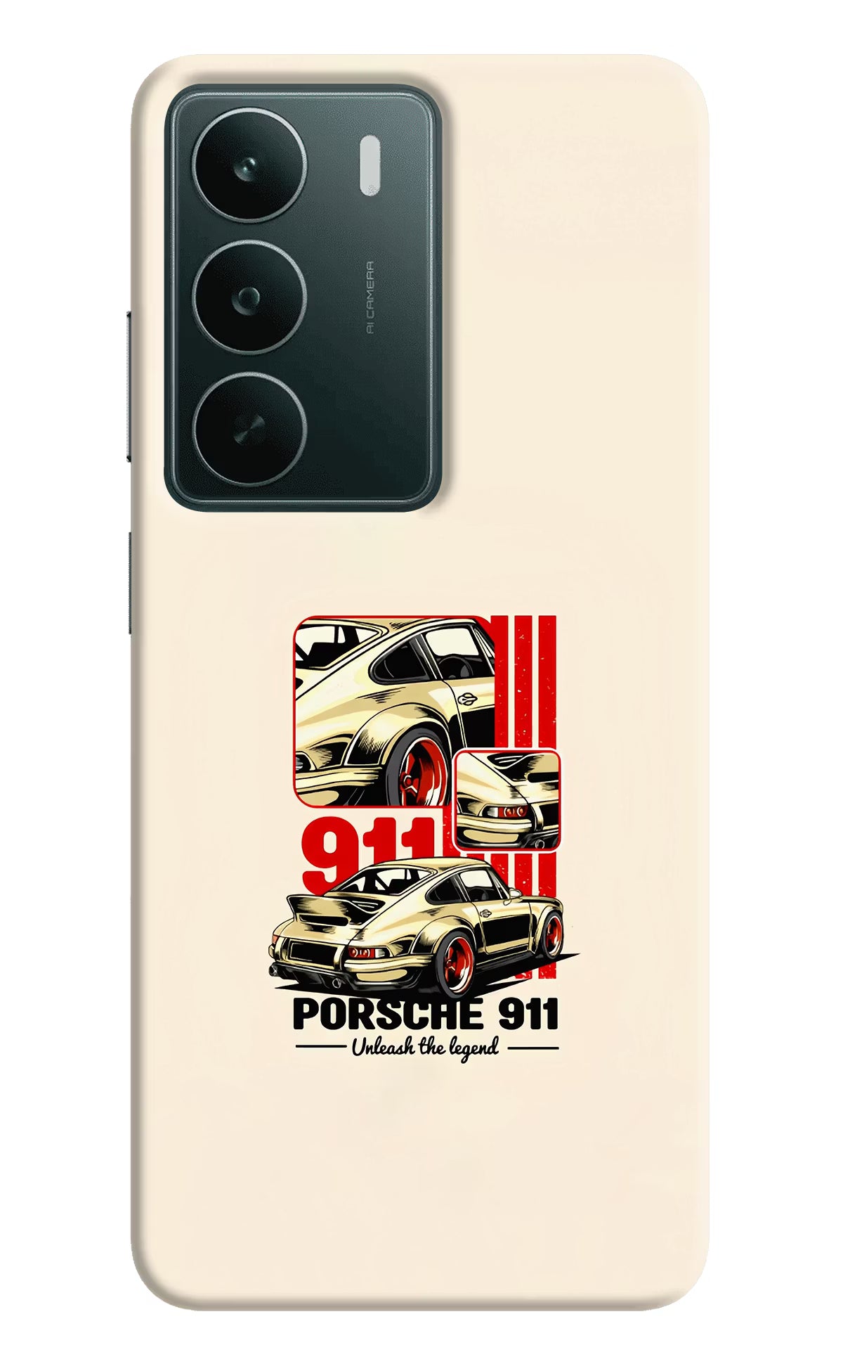 Classic Porsche 911 Realme C75 5G Back Cover