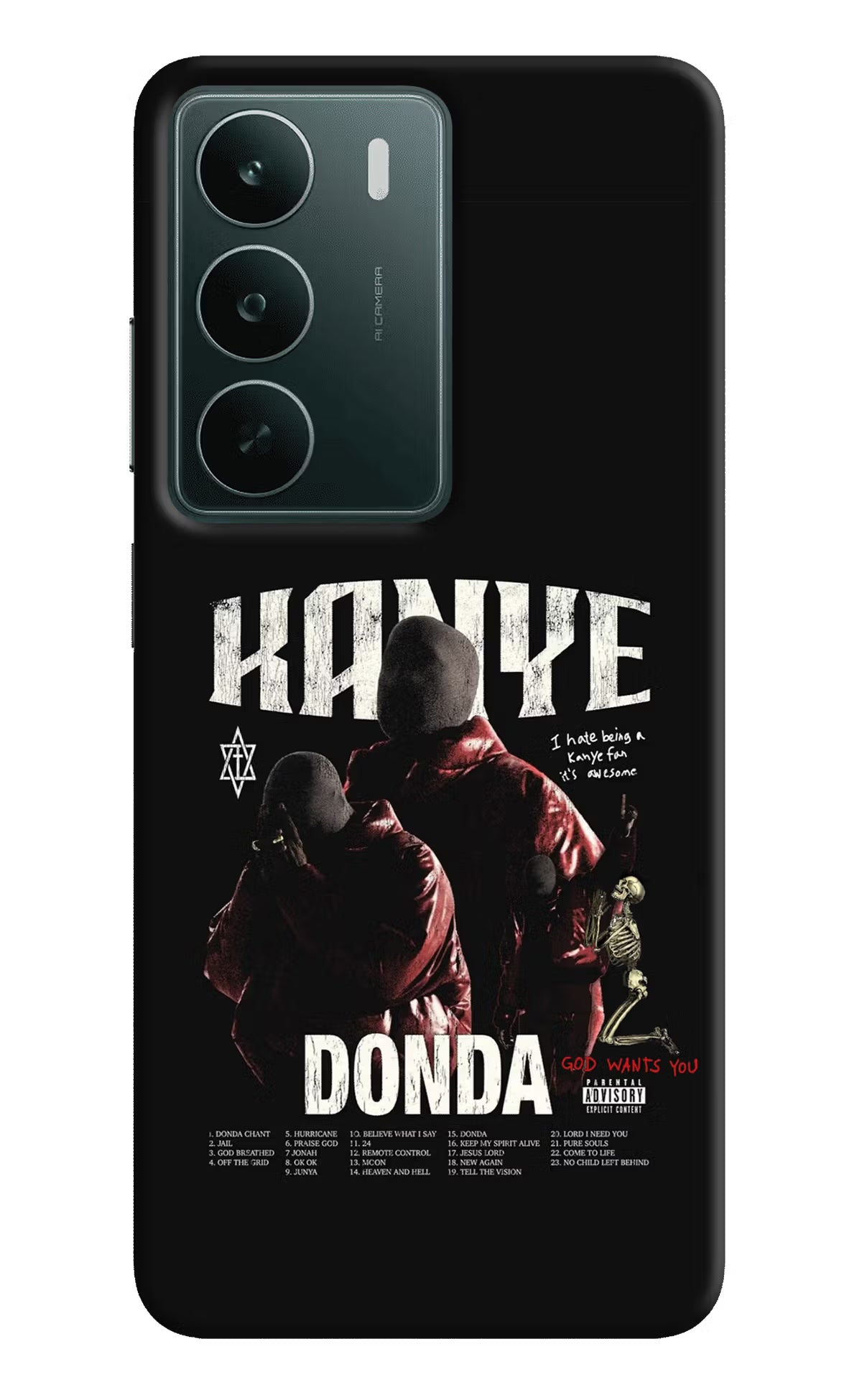 Donda Kanye West Realme C75 5G Back Cover