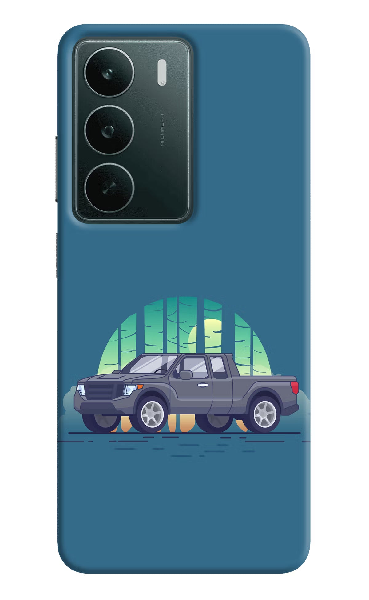 Retro Garage Vibe Realme C75 5G Back Cover