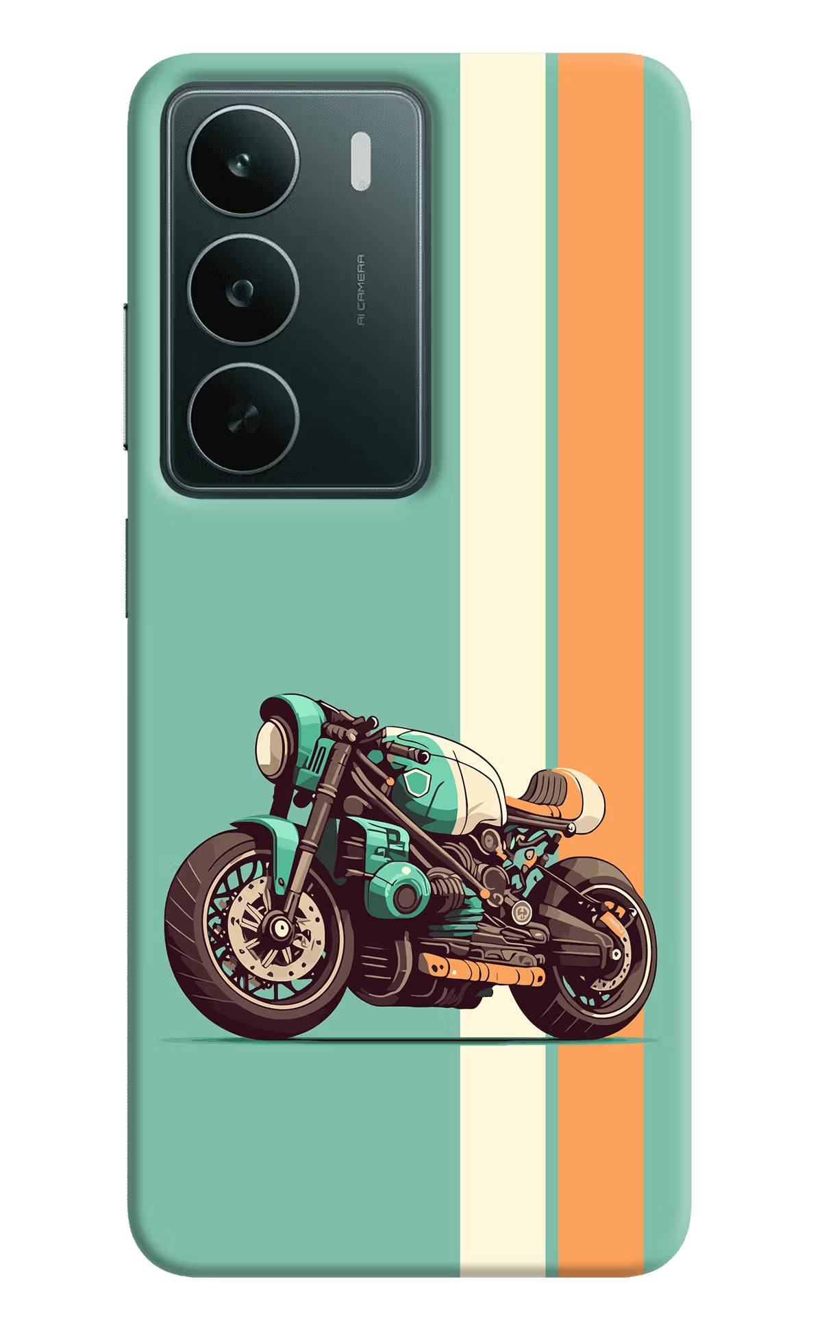Striped Moto Drift Realme C75 5G Back Cover