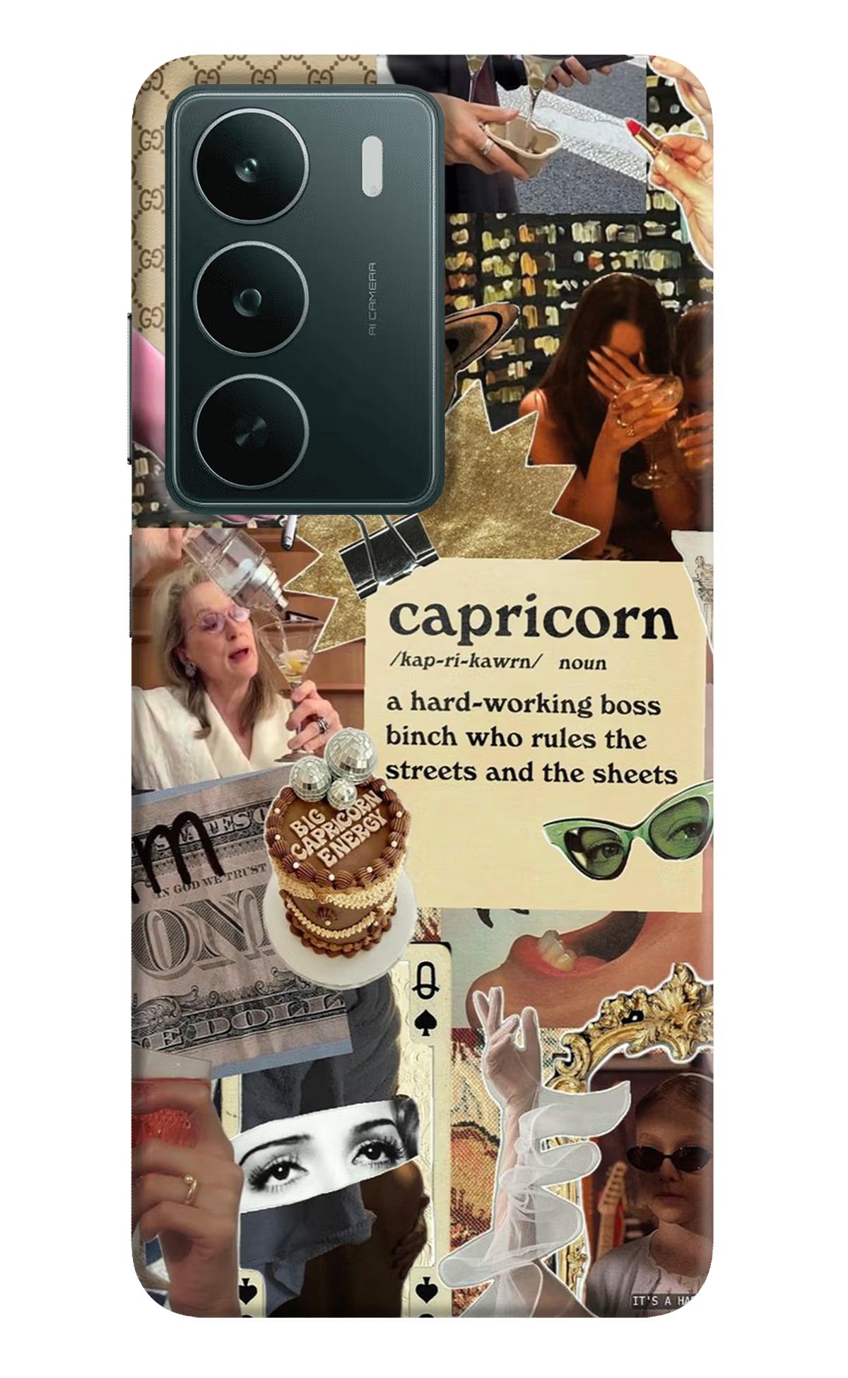 Capricorn Zodiac Realme C75 5G Back Cover