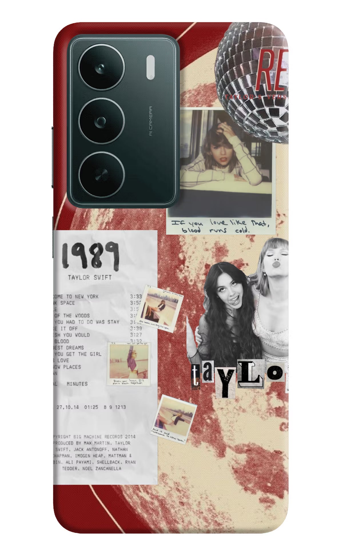 Taylor Swift Realme C75 5G Back Cover