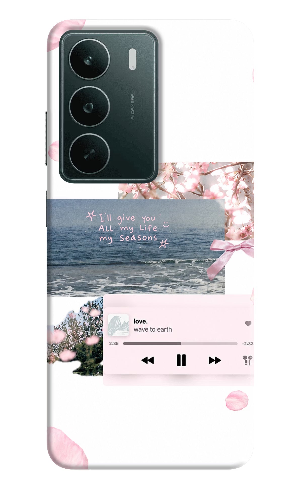 Wave to earth Realme C75 5G Back Cover