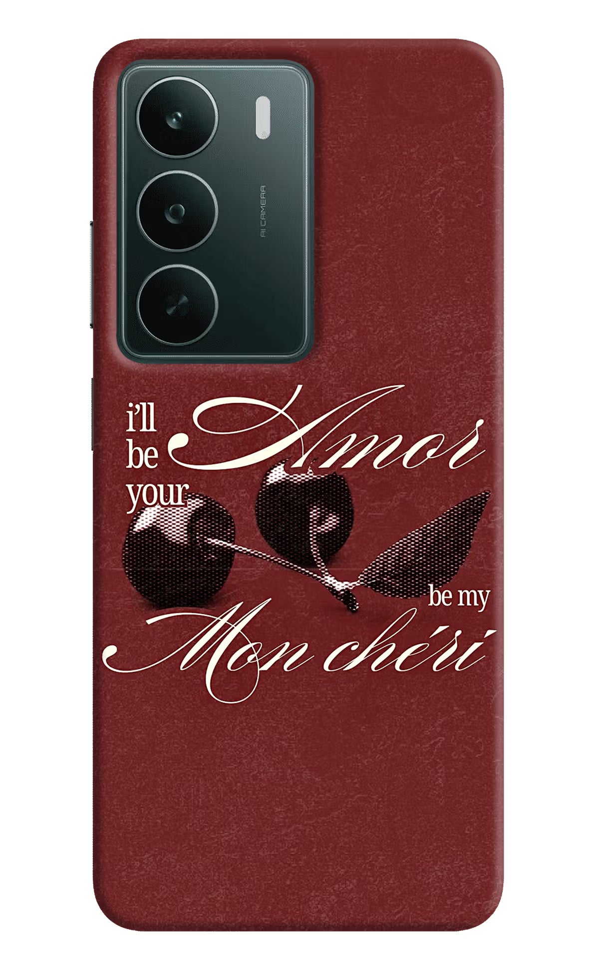 Velvet Cherry Realme C75 5G Back Cover