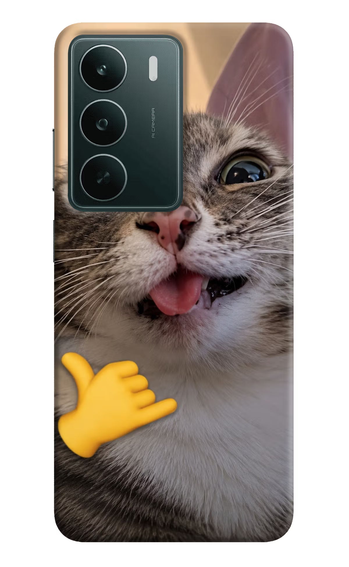 Silly Cat Call Realme C75 5G Back Cover