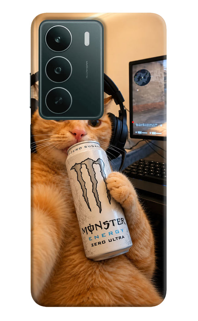 Gamer Cat Energy Realme C75 5G Back Cover