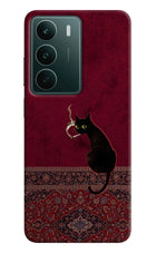 Midnight Cat Realme C75 5G Hard Case Back Cover by Casekaro