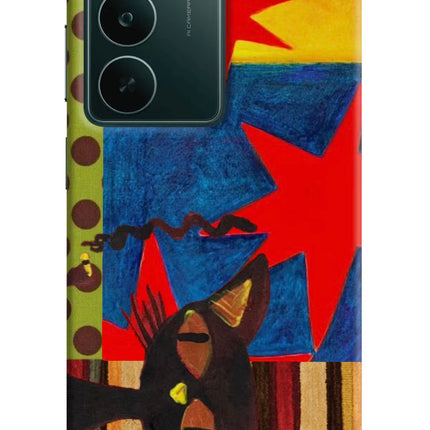 Pop Cat Realme C75 5G Hard Case Back Cover by Casekaro