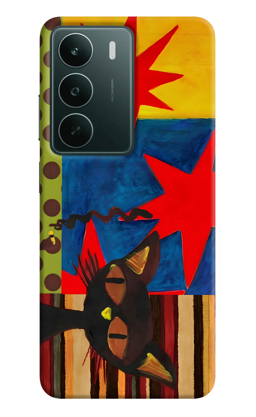 Pop Cat Realme C75 5G Back Cover, Hard case