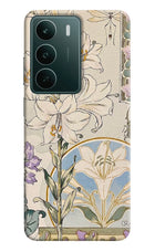 White Lily Realme C75 5G Hard Case Back Cover by Casekaro