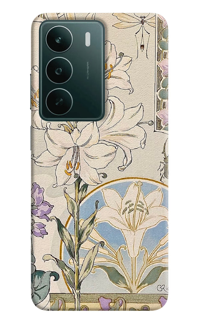 White Lily Realme C75 5G Hard Case Back Cover by Casekaro