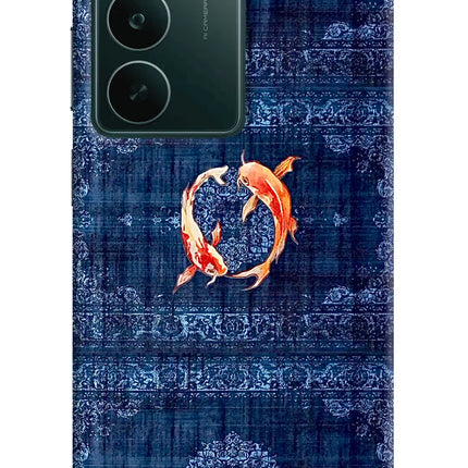 Koi Blue Realme C75 5G Hard Case Back Cover by Casekaro
