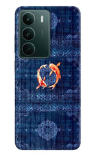 Koi Blue Realme C75 5G Hard Case Back Cover by Casekaro