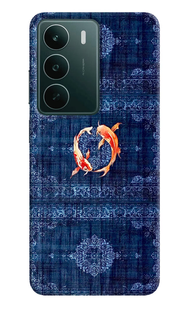 Koi Blue Realme C75 5G Hard Case Back Cover by Casekaro