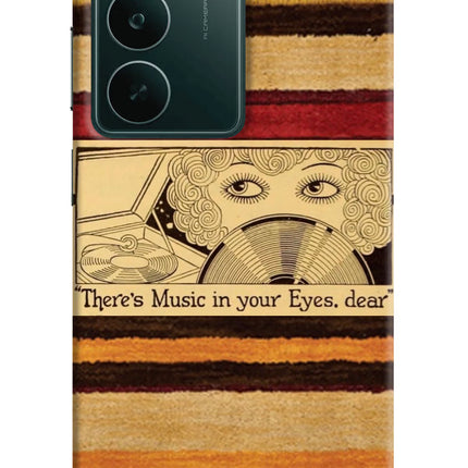 Vinyl Stripes Realme C75 5G Hard Case Back Cover by Casekaro