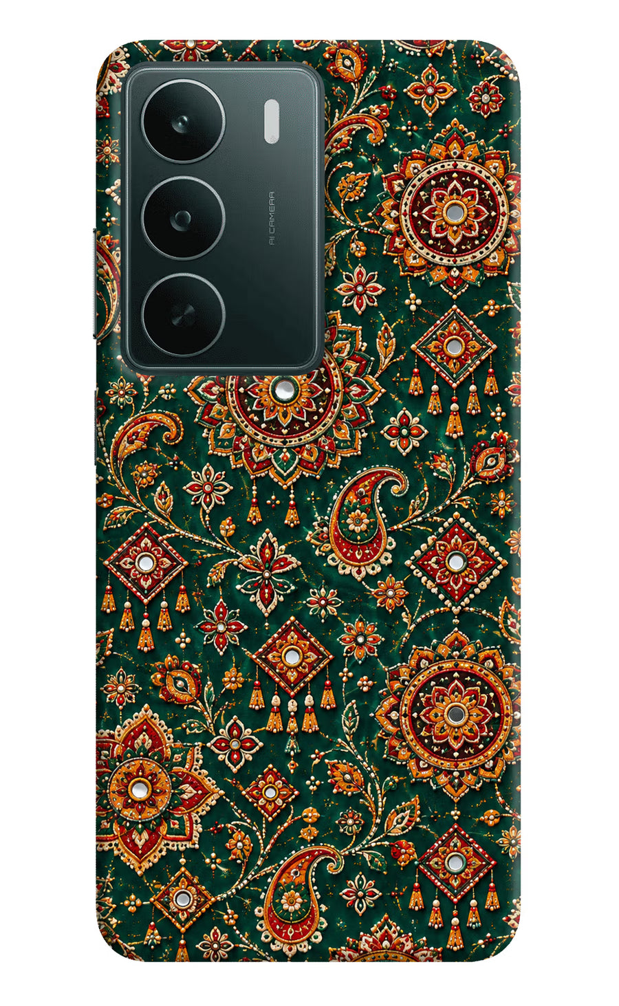 Green Pataka Realme C75 5G Back Cover, Hard case
