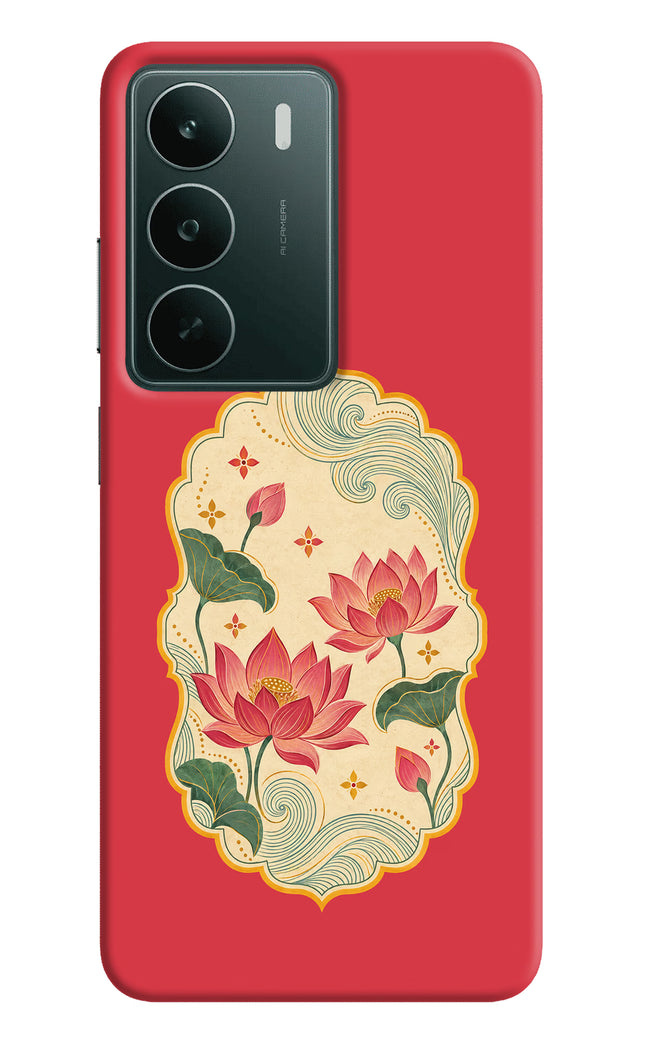 Pink Lotus Realme C75 5G Back Cover