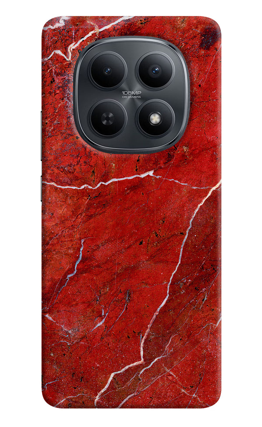 Red Marble Design Redmi Note 15 5G Back Cover, Hard case