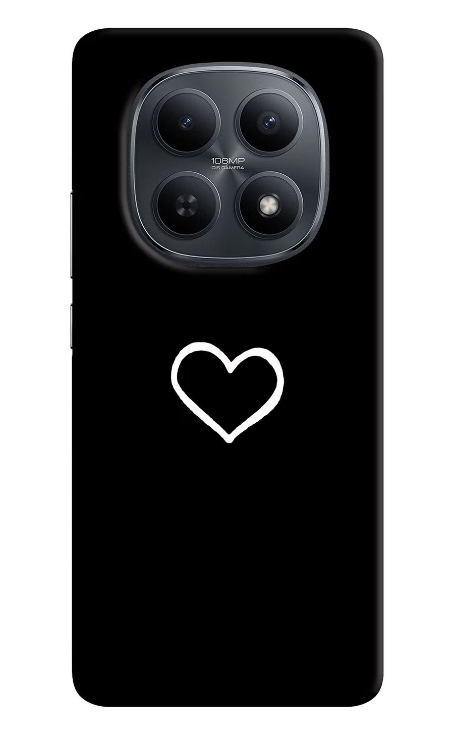 Heart Redmi Note 15 5G Back Cover, Hard case