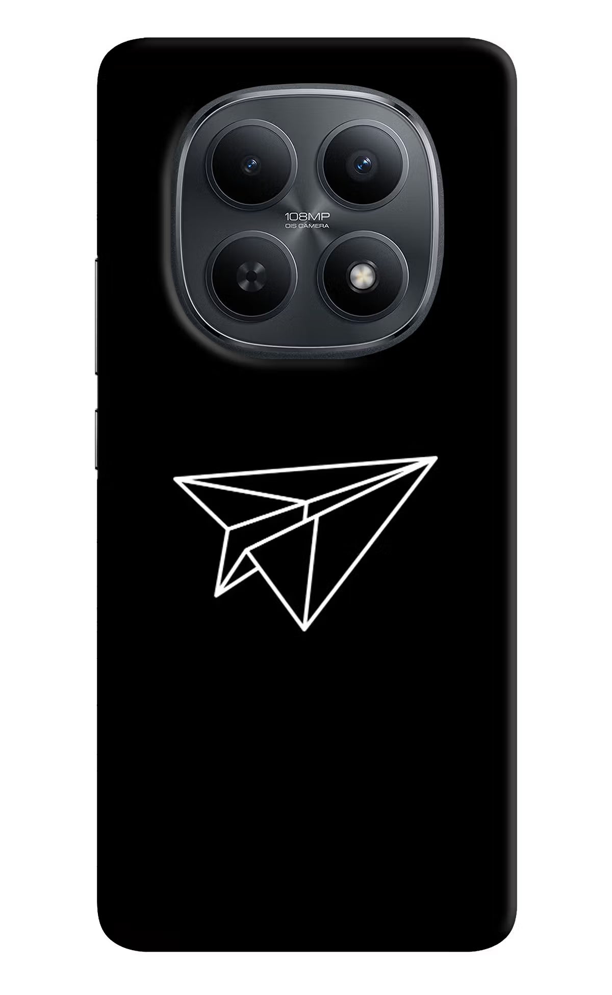 Paper Plane White Redmi Note 15 5G Back Cover