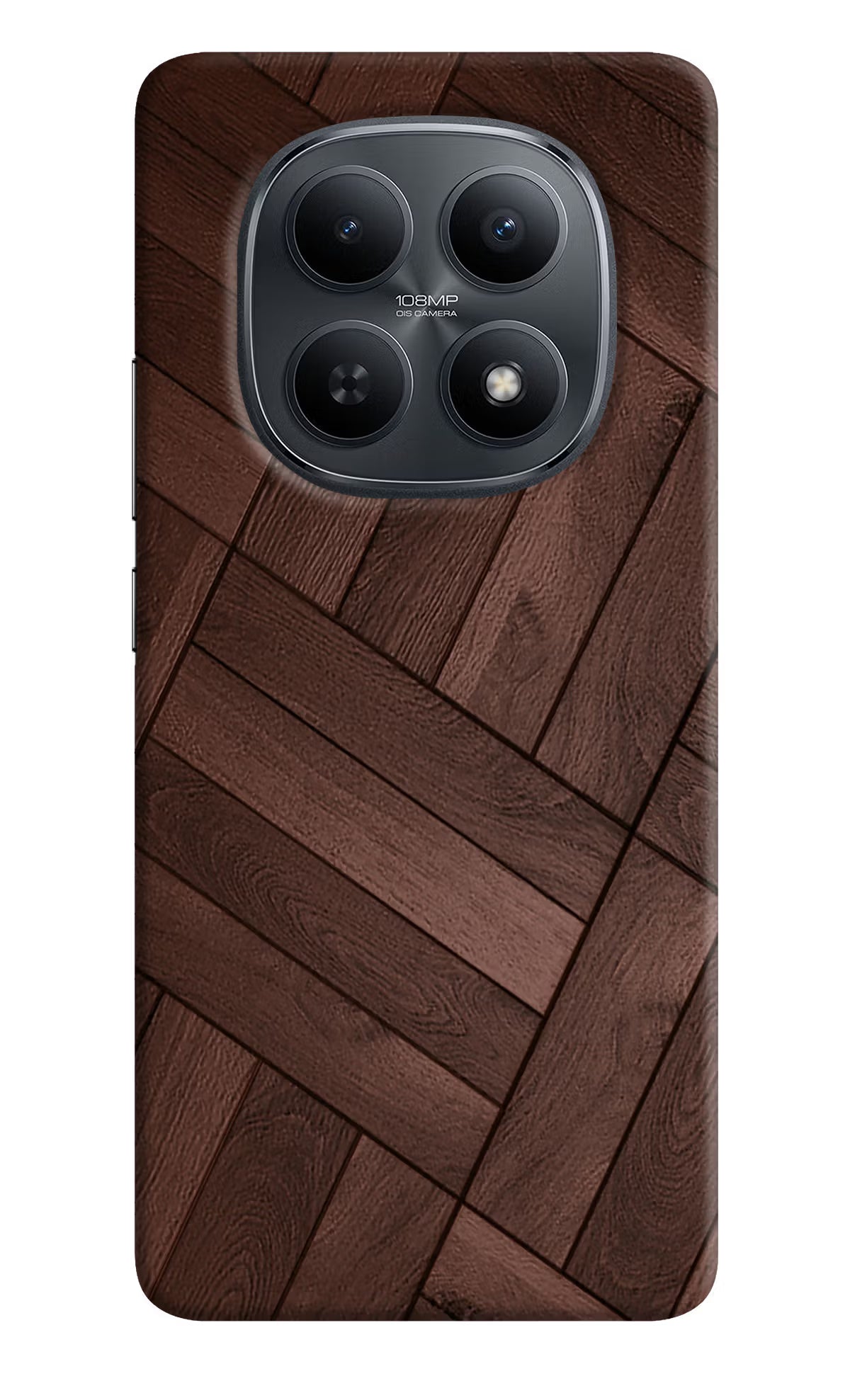 Wooden Texture Design Redmi Note 15 5G Back Cover