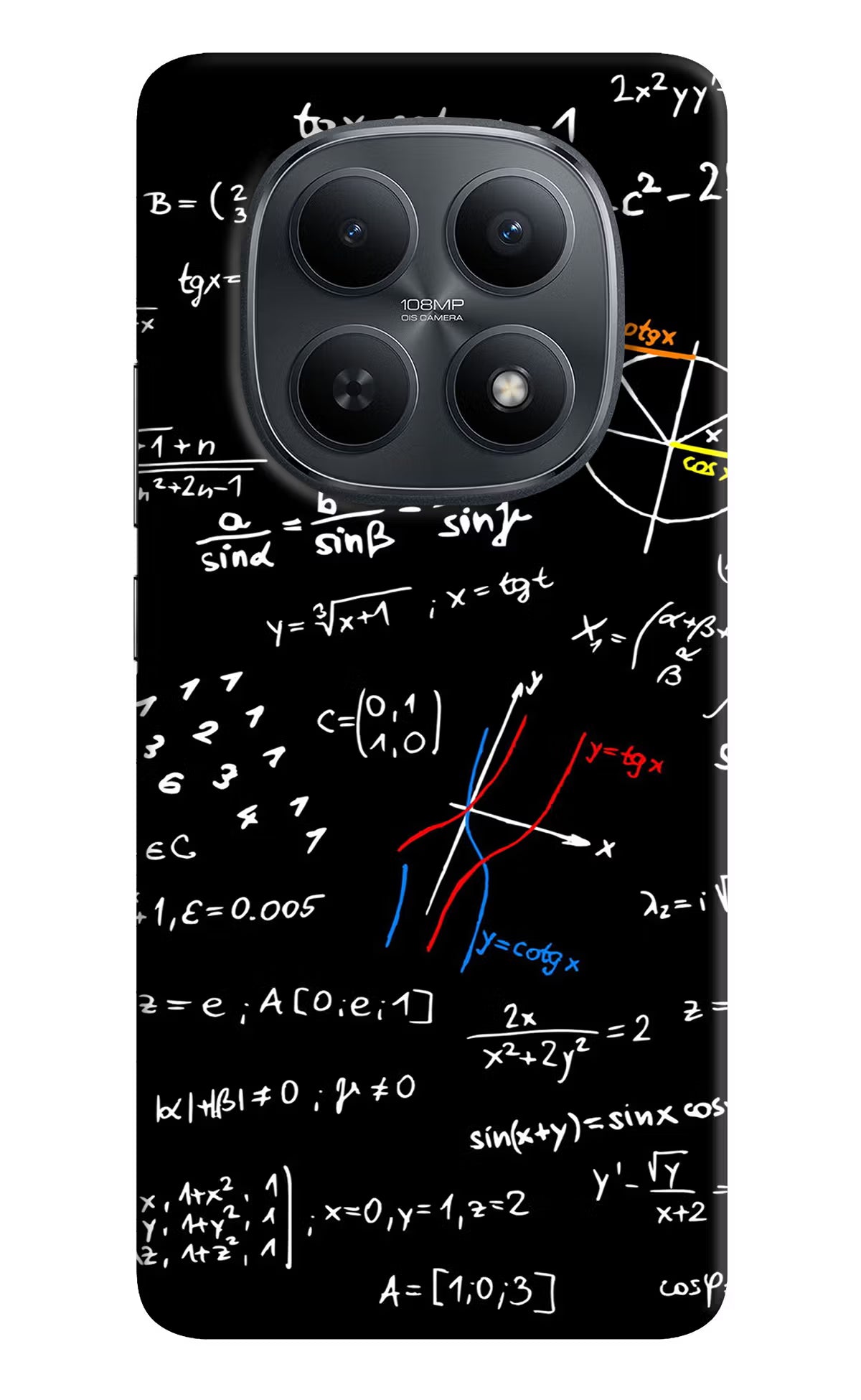 Mathematics Formula Redmi Note 15 5G Back Cover